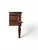 Sienna Traditional Cherry Secretary Desk With Tambour Storage and Compass Inlay French Style Secretary Desk With Inlay For Sale - Image 8 of 12