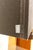 Textile Tube Top Acrylic Table Lamp in Brown by Peter Stathis for Pablo Designs For Sale - Image 7 of 9