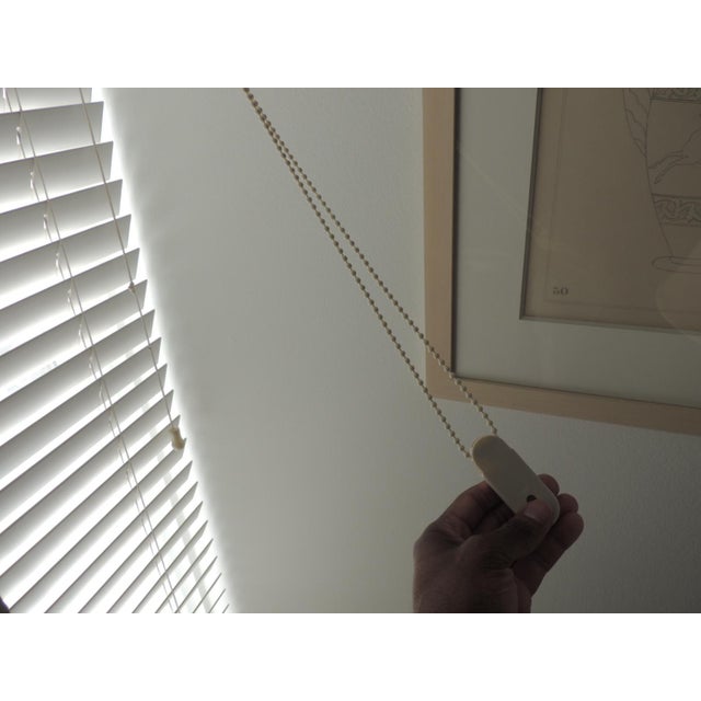 2020s Beige Silk Color Soft Pleated Window Roman Shade For Sale - Image 5 of 10