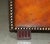 Animal Skin European King Bed Frame in Hand-Dyed Brown Leather from Ralph Lauren For Sale - Image 7 of 18