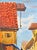 Janis Brekte, Town Street, 1956, Watercolor For Sale - Image 3 of 6