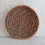 Beautiful vintage winnowing basket from Kenya, dating to the late 20th century. The basket is hand woven in a chevron...