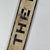 Vintage Large French "Bonami Co. Inc." Wood Trade Sign, 97" Wide For Sale - Image 4 of 10
