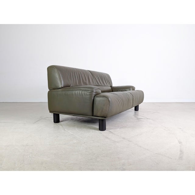 DS 18 Two-Seater Sofa in Leather from De Sede For Sale - Image 5 of 10