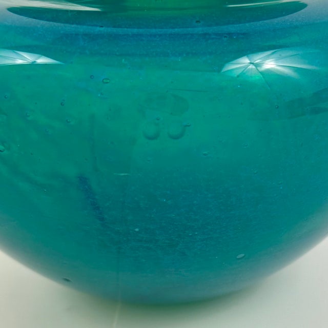 Mdina Blown Glass Vase For Sale In Los Angeles - Image 6 of 8