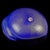 Blue Vintage Seguso Murano Blue Sapphire Pink Gold Flecks Italian Art Glass Mid Century Bowl Dish For Sale - Image 8 of 9