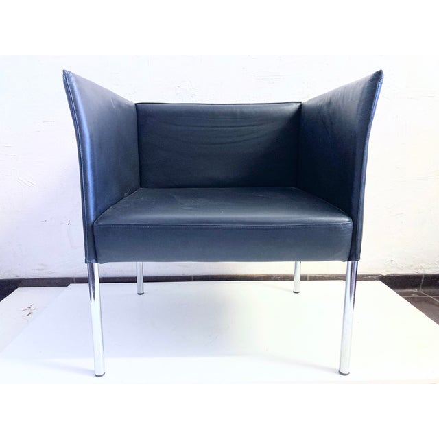 Leather Armchairs by KFF, 1990s, Set of 2 For Sale - Image 11 of 12