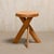 Stool S31 (model A), designed by Pierre Chapo around 1960 and manufactured by Chapo Création in France. Solid oak,...