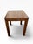 1980s Vintage Burl Wood Waterfall Side Table Purchased From e.j. Audi Manhattan For Sale - Image 5 of 10