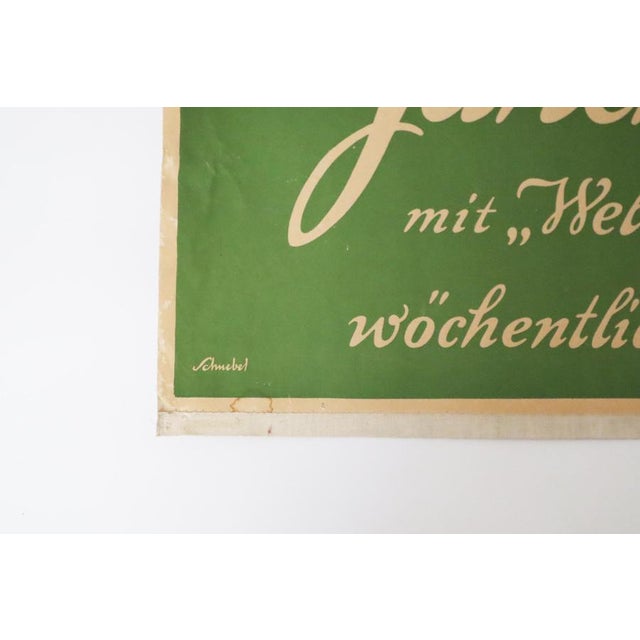 Art Nouveau Poster The Garden Pavilion World of Women by Carl Schnebel, Berlin For Sale - Image 13 of 18