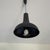 Industrial Vintage Industrial Style Black Painted Aluminium Pendant Lamp, 1970s For Sale - Image 3 of 10