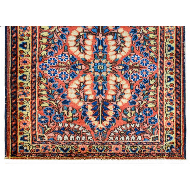 Early 20th Century Vintage Sarouk Rug For Sale - Image 4 of 11