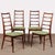 Wood Vintage Scandinavian Chairs in Rosewood by Niels Koefoed for Koefoeds Møbelfabrik, 1960, Set of 4 For Sale - Image 7 of 7