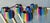 Late 20th Century Late 20th-Century Vibrant & Chic Multi-Colored Woven Napkin Rings - Set of 8 For Sale - Image 5 of 18