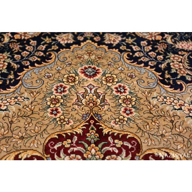 Modern Animal Motif Silk Chinese Area Rug For Sale In New York - Image 6 of 12