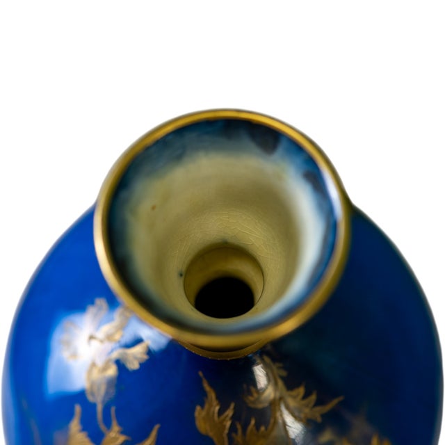 George Jones Cobalt and Gilt Vase C. 1880 For Sale - Image 11 of 16