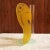 Mid-Century Modern Mid Century Glass Butterfly Bud Vase For Sale - Image 3 of 5