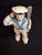 Hubley Manufacturing Company Antique Hubley Cast Iron Saluting Sailor Oarsman Still Penny Bank C. 1910-1915 For Sale - Image 4 of 11