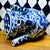 Grand Chinoiserie Tulipière Blue & White Porcelain Vase Multi-Spout, 15" For Sale - Image 4 of 14