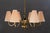 Art Deco Chandelier with Fabric Shades, Vienna, 1920s For Sale - Image 11 of 18