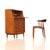 Mid Century Teak Secretary Desk Attributed Jentique Furniture For Sale - Image 13 of 13