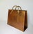 1950s Vintage C.1950's Hollywood Regency Hammered Copper & Polished Brass Magazine Holder For Sale - Image 5 of 13