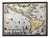 Framed Historical Map of the Americas - Jodocus Hondius (C. 1606) For Sale
