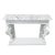This exquisite 1980s Neoclassical Revival (Hollywood Regency) mantel or entrance table perfectly blends the grand elegance...