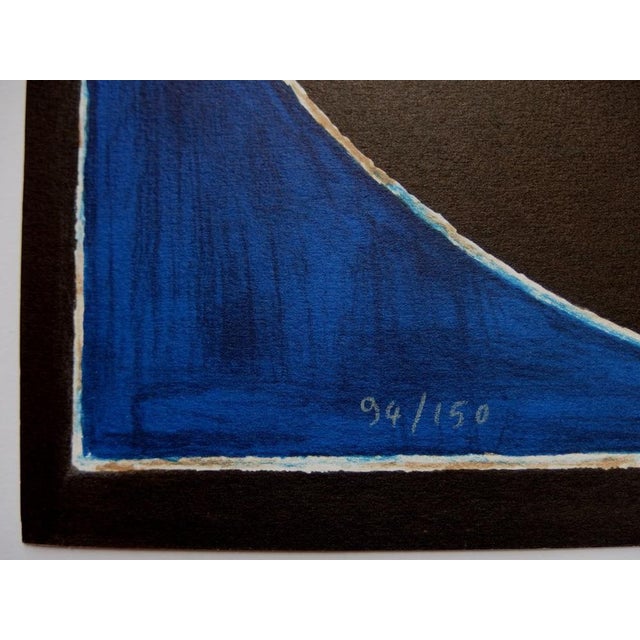 Sayed Haider Raza, Tree and Bindu, Original Lithograph For Sale - Image 5 of 7