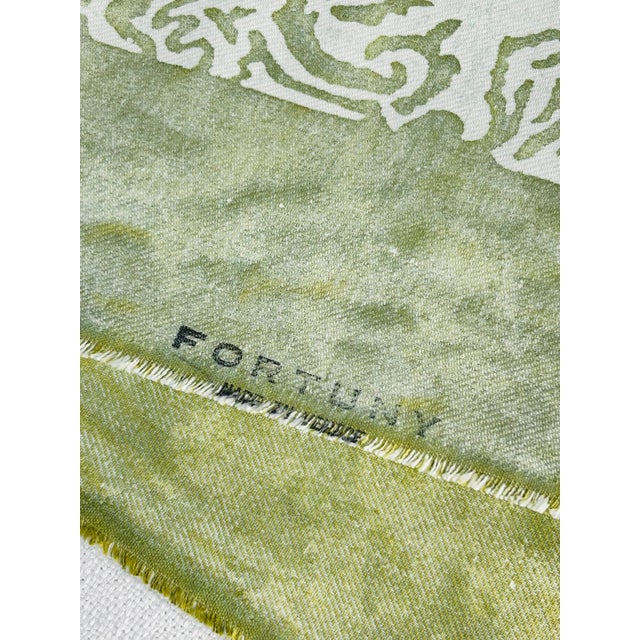 Italian Fortuny "Spagnolo” Print– 17.25 Yards For Sale - Image 3 of 6