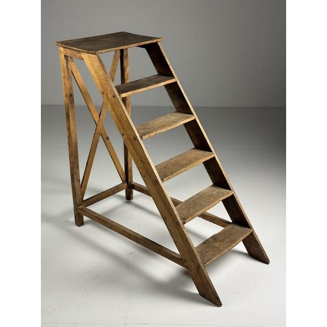 Large Rural Library Stairs For Sale - Image 4 of 16