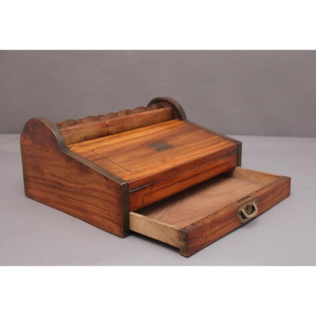 Antique Camphor Wood Writing Slope, 1840s For Sale - Image 7 of 14