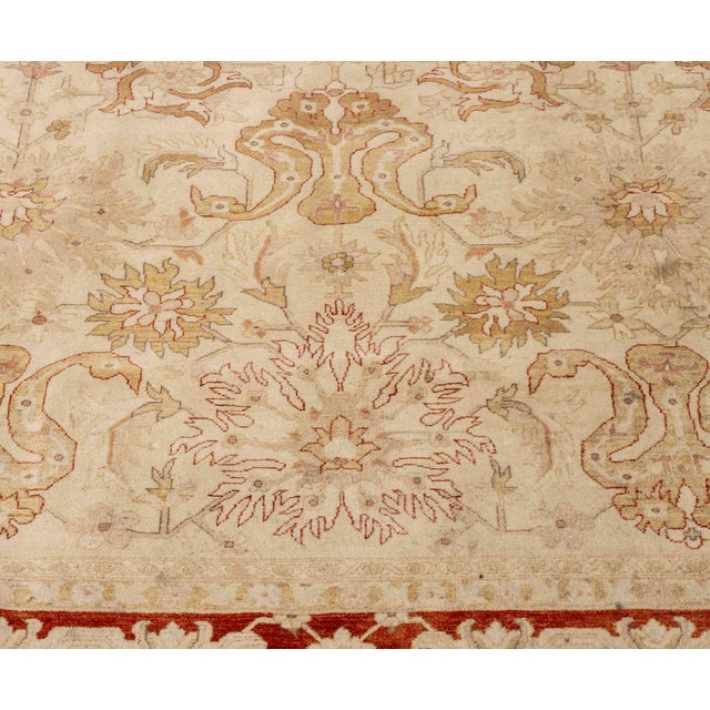 Safavieh Oushak Carpet, 14' 2" X 9' 10.5" For Sale - Image 9 of 12