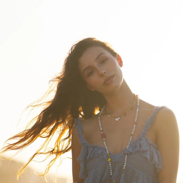 Metal Love in Bloom Charm Necklace For Sale - Image 7 of 11