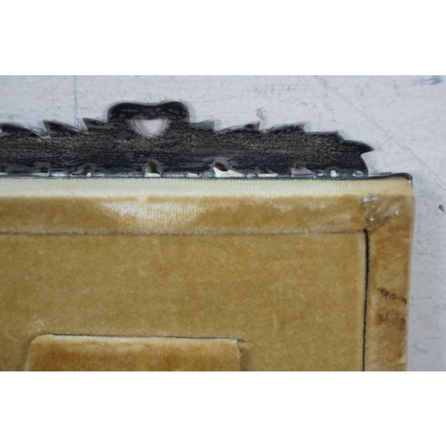 Antique Victorian JDWD James William Deakin Sterling Silver Picture Photo Frame For Sale - Image 10 of 12