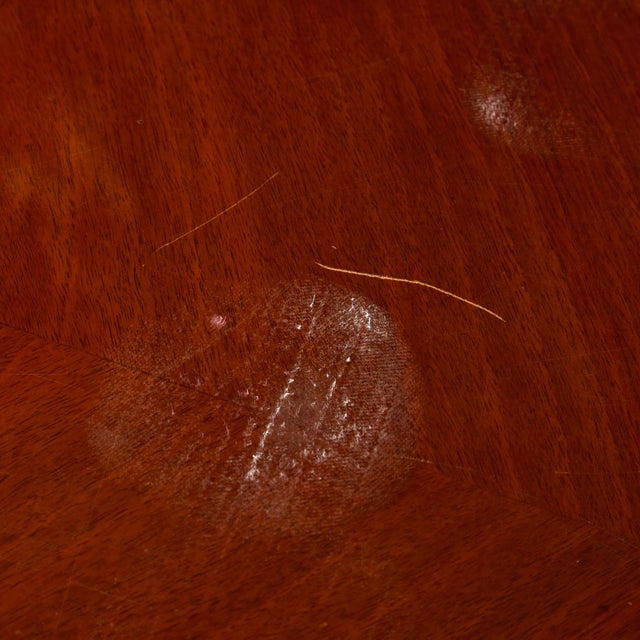 Art Deco Teakwood Pull Tabs Coffee Table For Sale - Image 10 of 18