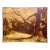 Rustic European Bistre' Still Life Landscape Original Oil Painting For Sale