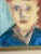 Bengt Delefors, Portrait, 1950s, Oil Painting on Canvas, Framed For Sale - Image 4 of 18