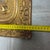 Gold Mid-Century Oval Mirror with Gilded Wooden Frame and Floral Reliefs For Sale - Image 8 of 9