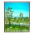 Mid 20th Century Arturo Alcala Mexican Folk Art Painting – Landscape With Birds, Deer, Elephants, Toucans, & Wildlife For Sale