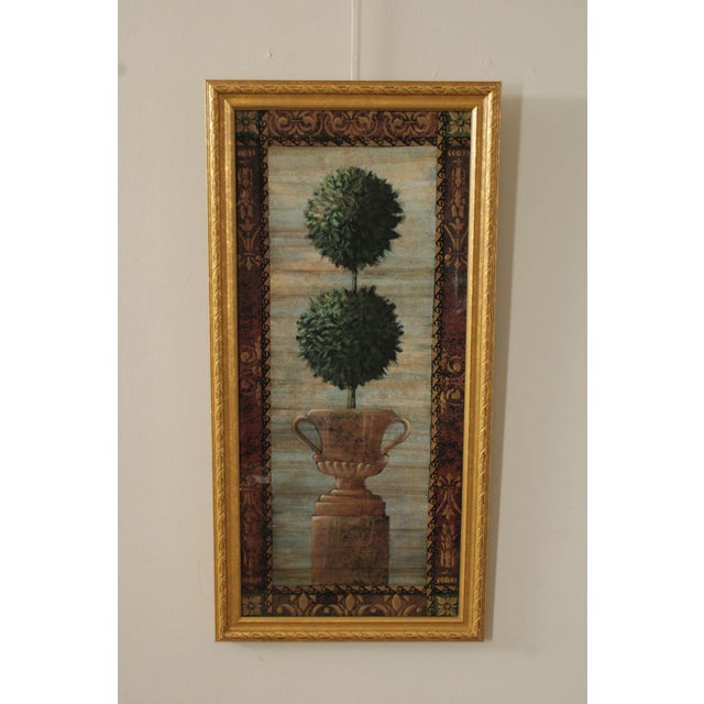 Quality Custom Framed Print of Topiary Tree, by Michael Palmer