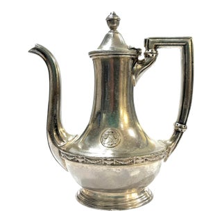 Early 20th Century Hotel Silver Individual Teapot - Hotel Stadler For Sale