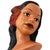 1968 California Art Pottery Hawaiian Polynesian Hula Girl Bust Statue, Signed For Sale - Image 4 of 6