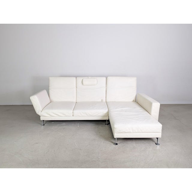 Moule Corner Sofa in Leather from Brühl For Sale - Image 4 of 15