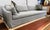 2020s Restoration Hardware Ten Foot Belgian Arm Sofa Custom Italian Melange Slipcover For Sale - Image 5 of 12