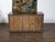 Brown English Georgian 18th Century Elm Buffet with Two Doors, Iron and Brass Hardware For Sale - Image 8 of 12