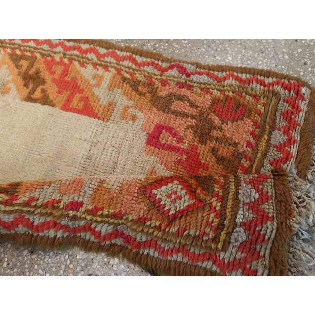Textile Galerie Shabab Collection Mid-20th Century Continental European Throw Rug For Sale - Image 7 of 8