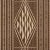 Schumacher Schumacher Cassava Wallpaper In Tobacco For Sale - Image 4 of 6