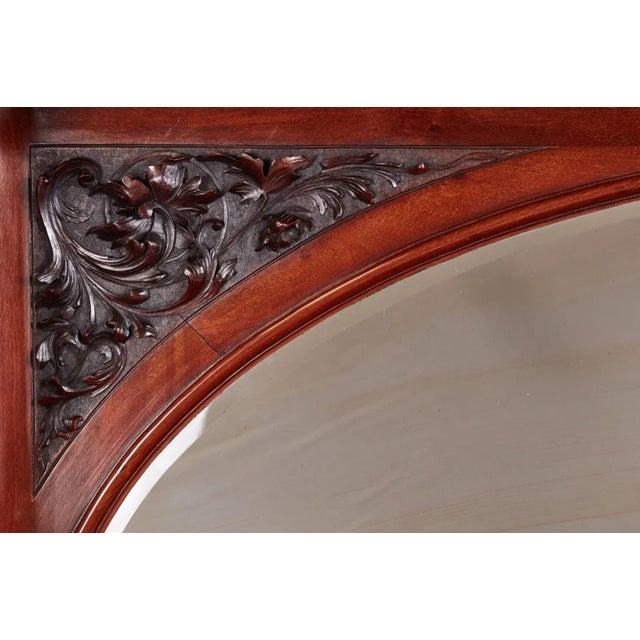 Antique Carved Mahogany Sideboard from Maple & Co. For Sale - Image 13 of 18