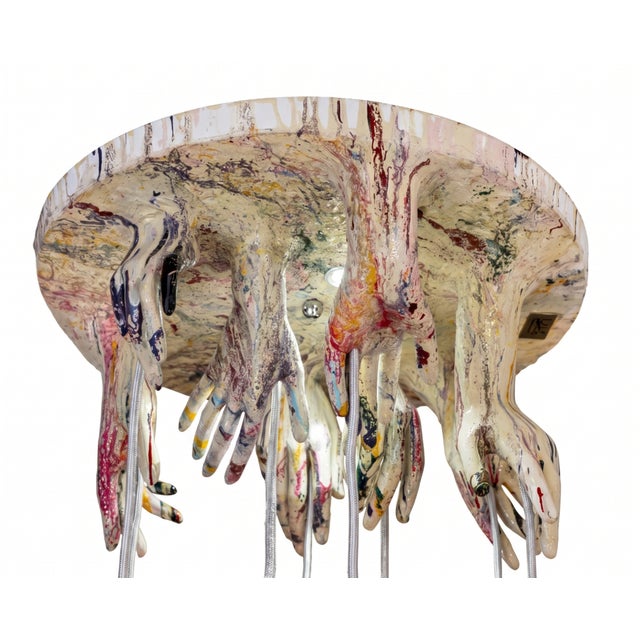 Metal Olimpo Pendant Lamp by Dario Nasuti For Sale - Image 7 of 9